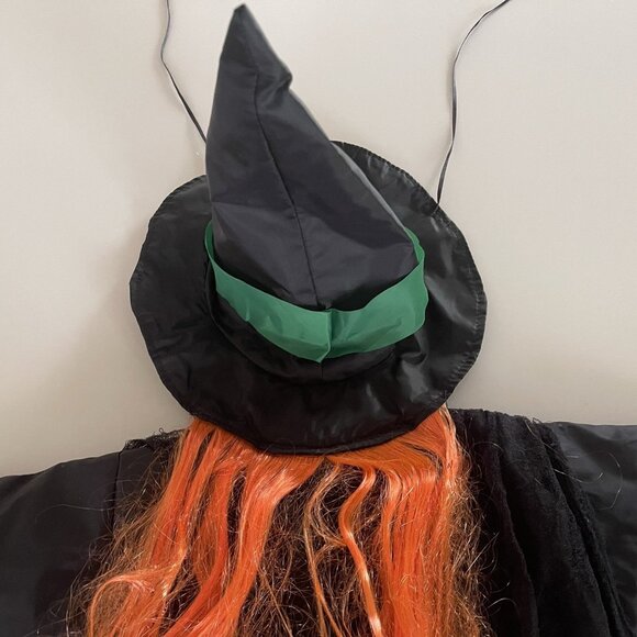 Gemmy Witch Crashing Into Tree Halloween Yard Decoration Outdoor Prop Vintage - Picture 7 of 14